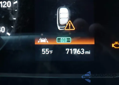 2020 Hyundai Ioniq Hybrid Blue z USA, uszkodzony, nr VIN KMHC65LC5LU225800